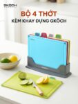 Bộ 4 thớt nhựa PNG 03 (Custom)