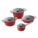 Topf-set KFBSET4 red (6) (Custom)